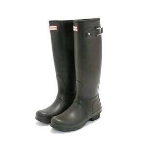 NEW HUNTER women's original tall rain boot in black